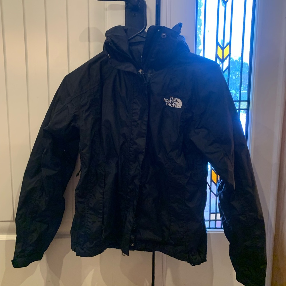 The North Face raincoat